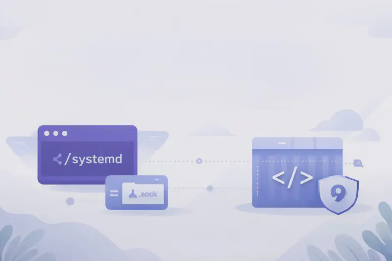 Featured image of post Reaktive lokale Dienste mit systemd, UNIX-Sockets und rootlosen Containern